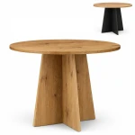 Stół 100 cm okrągły nierozkładany, blat 1,8 cm I ArtDHome