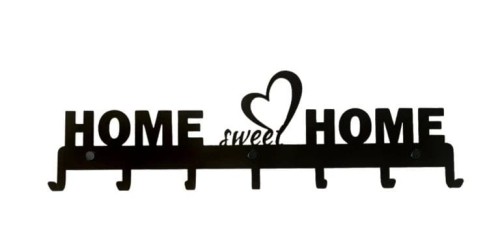 Wieszak HOME SWEET HOME SERCE 57cm