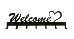 Wieszak 57 cm, Metal, WELCOME SERCE I ArtDHome