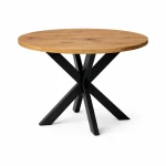 Stolik 60 cm okrągły okolicznościowy, kawowy, nogi Metalowe Czarne „ Pająk ” I ArtDHome