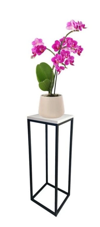 Kwietnik czarny wys. 72cm