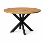 Stolik 70 cm okrągły okolicznościowy, kawowy, nogi Metalowe Czarne „ Pająk ” I ArtDHome