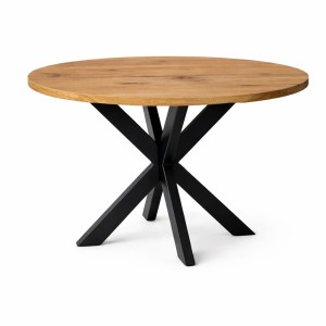 Stolik 70 cm okrągły okolicznościowy, kawowy, nogi Metalowe Czarne „ Pająk ” I ArtDHome