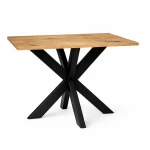 Stolik 70x70 cm kwadratowy okolicznościowy, kawowy, nogi Metalowe Czarne „ Pająk ” I ArtDHome