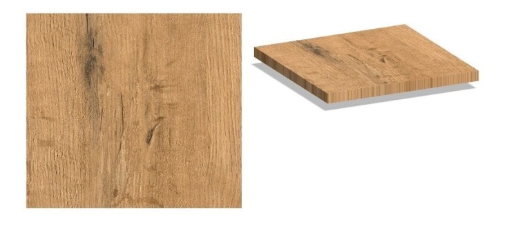 10.Blat kwadratowy 80x80cm grub.36mm