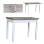 Stół 70x120/165 cm prostokątny rozkładany, blat 1,8 cm, nogi Drewniane „ Kwadratowe ” I ArtDHome