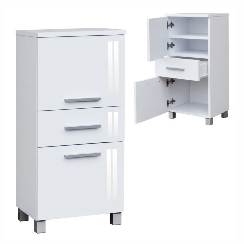 Nr. 8 Szafka łazienkowa wysoki połysk na nóżkach szer. 40cm