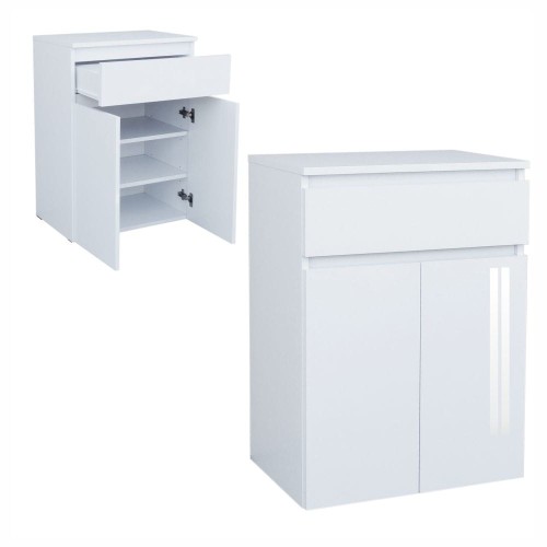 Nr.12 Szafka łazienkowa wysoki połysk szer. 60cm