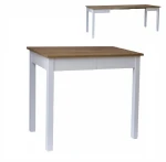 Stół 60x80/230 cm prostokątny rozkładany, blat 1,8 cm, nogi Drewniane „ Kwadratowe ” I ArtDHome