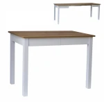 Stół 60x100/250 cm prostokątny rozkładany, blat 1,8 cm, nogi Drewniane „ Kwadratowe ” I ArtDHome