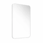 Lustro zaowalone 60 cm x 80 cm, ramka Metal I ArtDHome