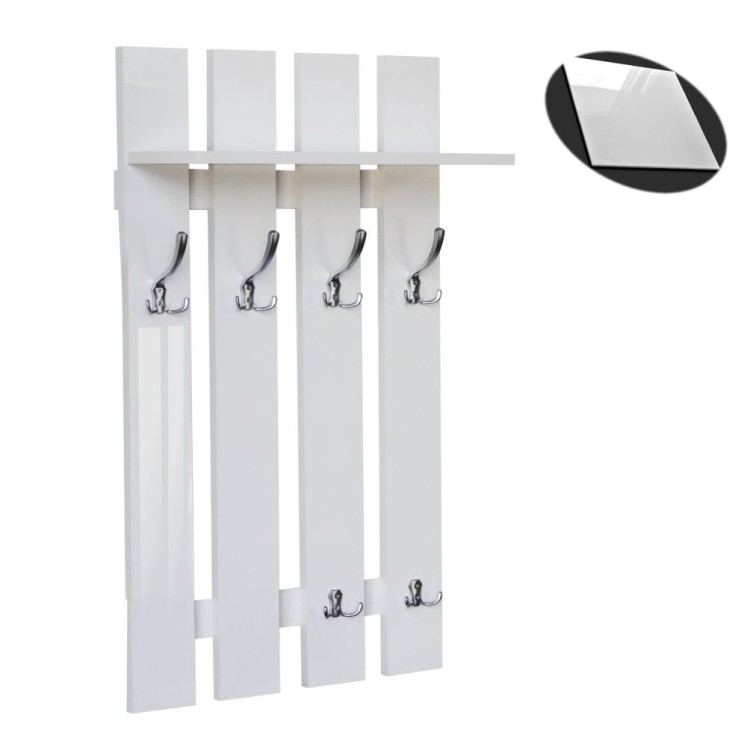 Wieszak do przedpokoju wysoki połysk szer. 60cm