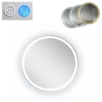 Lustro okrągłe 70 cm, podświetlane LED I ArtDHome