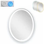 Lustro elipsa 60 cm x 80 cm, podświetlane LED I ArtDHome