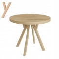 Stół ława okrągły 100 cm blat 3,6cm nogi Drewno kolory PROMOCJA Kod:7712