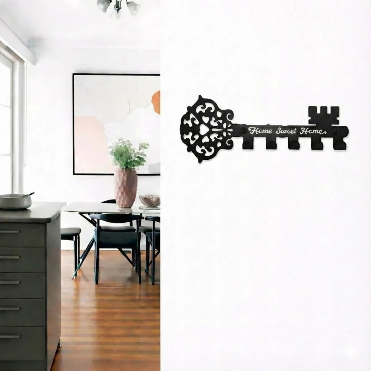 Wieszak na klucze KLUCZ Metal Czarny PROMOCJA Kod: 6174