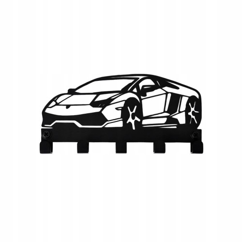 Wieszak na klucze AUTO Metal Czarny PROMOCJA Kod: 6175