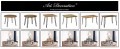 Stół fi 68cm Stolik Hairpin legs skośne Dąb Craft PROMOCJA Kod: 5449