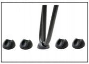 Stół 68x68cm Stolik Hairpin legs skośne Biały Alaska PROMOCJA Kod: 5448