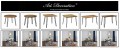 Stół 60x100cm Stolik Hairpin legs skośne Dąb Sonoma PROMOCJA Kod: 5447
