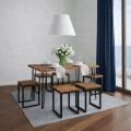 Stół 60x100cm Stolik Hairpin legs skośne Dąb Sonoma PROMOCJA Kod: 5447