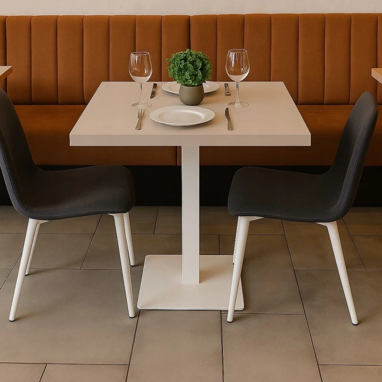Stolik Stół do kawiarni restauracji 60x60 Metal Dąb Craft PROMOCJA Kod:6606