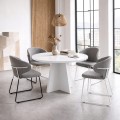 Stół stolik kawowy okrągły z płyty 80cm Dąb Craft MIX PROMOCJA Kod: 5545