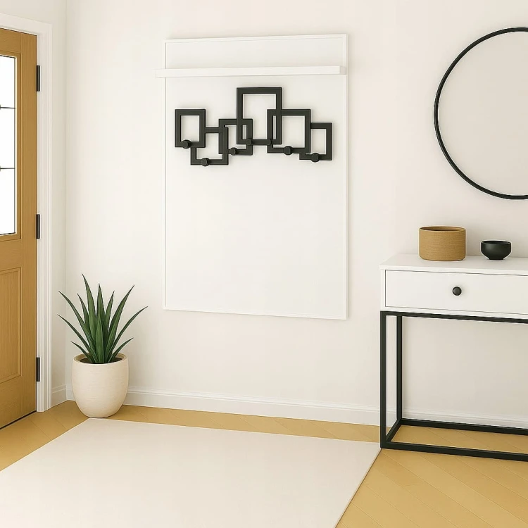 Wieszak na ubrania Garderoba 60cm x 100cm Dąb Craft PROMOCJA Kod: 5371