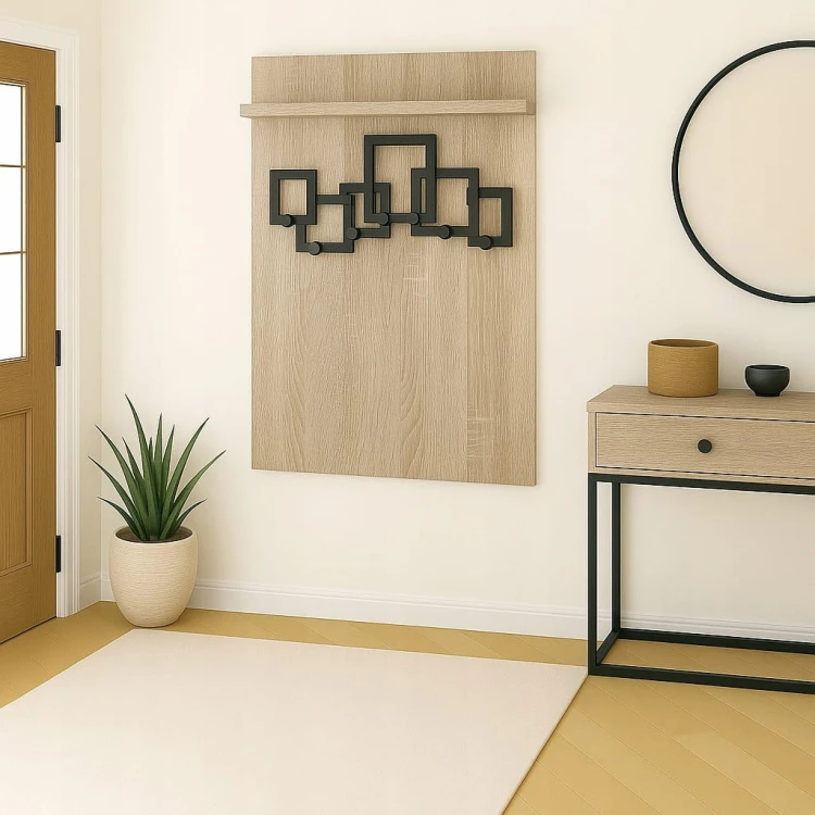 Wieszak na ubrania Garderoba 60cm x 100cm Dąb Craft PROMOCJA Kod: 5371