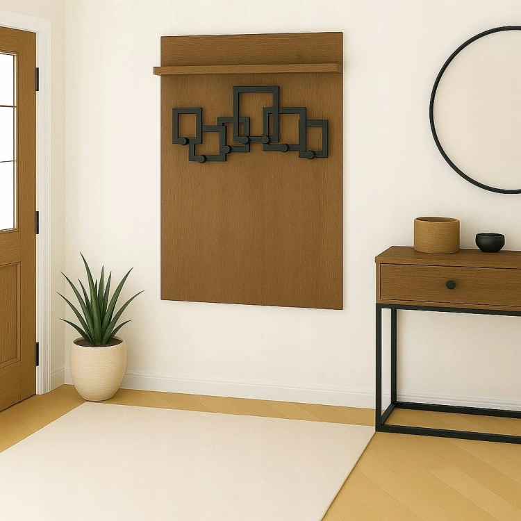 Wieszak na ubrania Garderoba 60cm x 100cm Dąb Craft PROMOCJA Kod: 5371