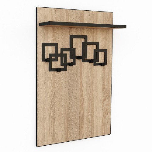 Wieszak na ubrania Garderoba 60cm x 100cm Dąb Sonoma MIX PROMOCJA Kod: 5372