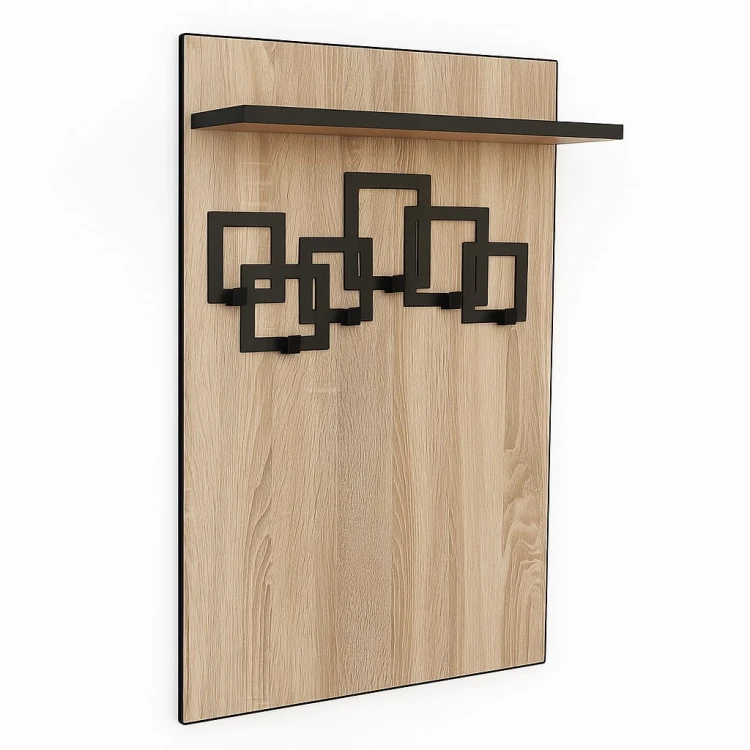 Wieszak na ubrania Garderoba 60cm x 100cm Dąb Sonoma MIX PROMOCJA Kod: 5372