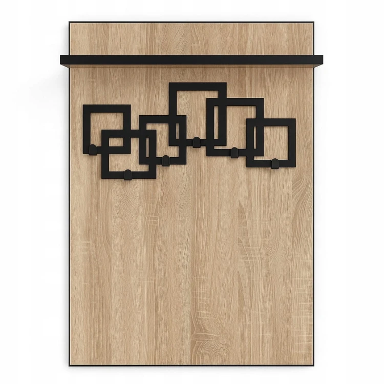 Wieszak na ubrania Garderoba 60cm x 100cm Dąb Sonoma MIX PROMOCJA Kod: 5372