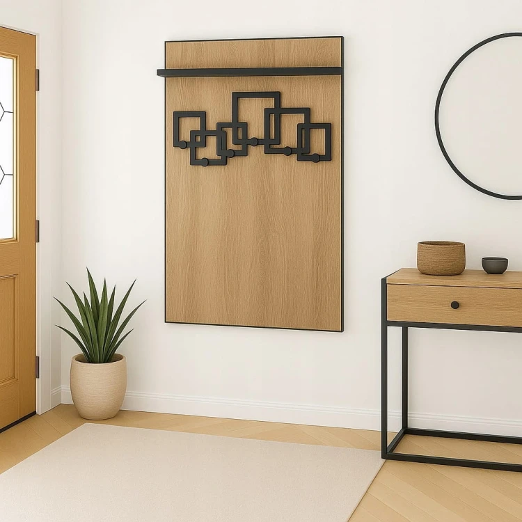 Wieszak na ubrania Garderoba 60cm x 100cm Dąb Sonoma MIX PROMOCJA Kod: 5372