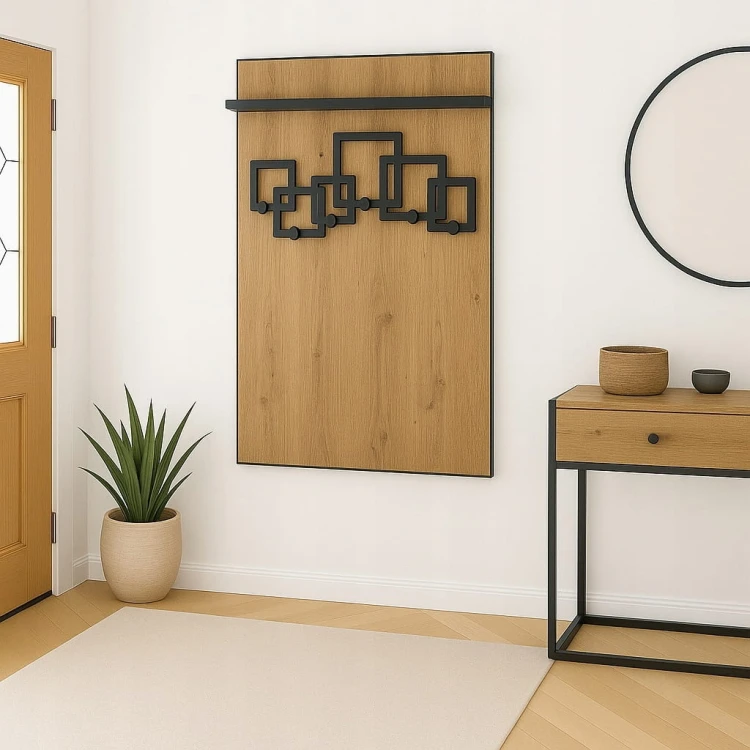 Wieszak na ubrania Garderoba 60cm x 100cm Dąb Sonoma MIX PROMOCJA Kod: 5372