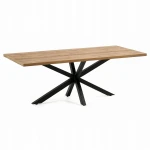 Stół ława Pająk 70x120 blat 18mm metal LOFT Dąb Craft PROMOCJA I ArtDHome