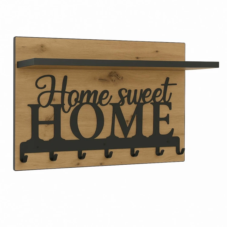 Wieszak na ubrania Garderoba 40cm x 60cm Dąb Craft MIX PROMOCJA Kod:5428