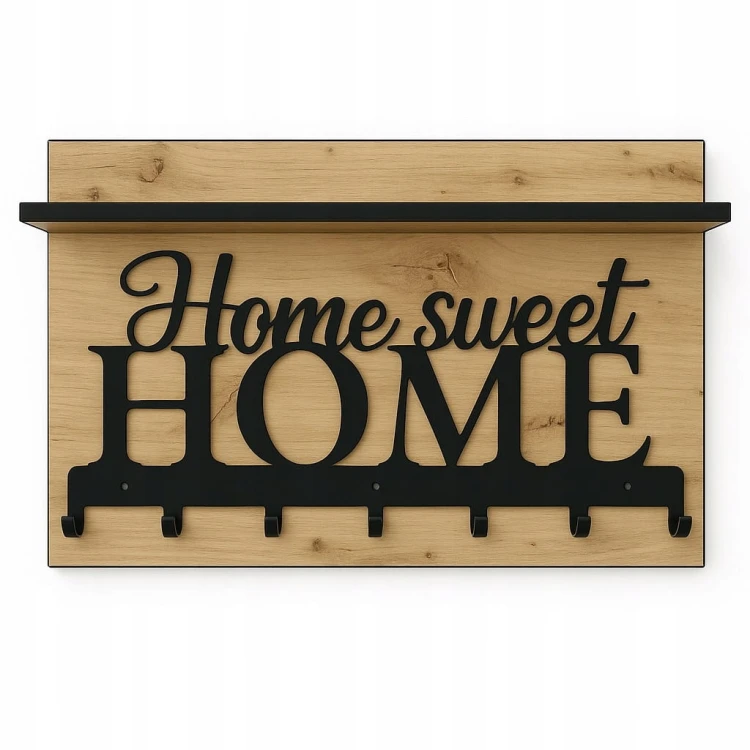 Wieszak na ubrania Garderoba 40cm x 60cm Dąb Craft MIX PROMOCJA Kod:5428