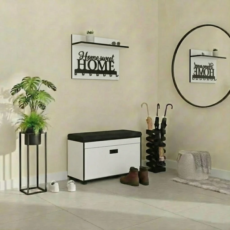 Wieszak na ubrania Garderoba 40cm x 60cm Dąb Craft MIX PROMOCJA Kod:5428