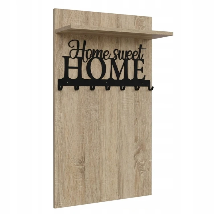 Wieszak na ubrania Garderoba 60cm x 100cm Dąb Sonoma PROMOCJA Kod: 5429