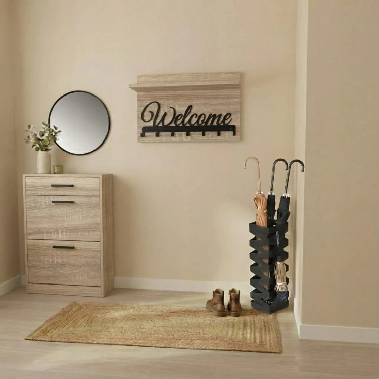 Wieszak na ubrania Garderoba 40cm x 60cm Dąb Sonoma PROMOCJA Kod: 5431