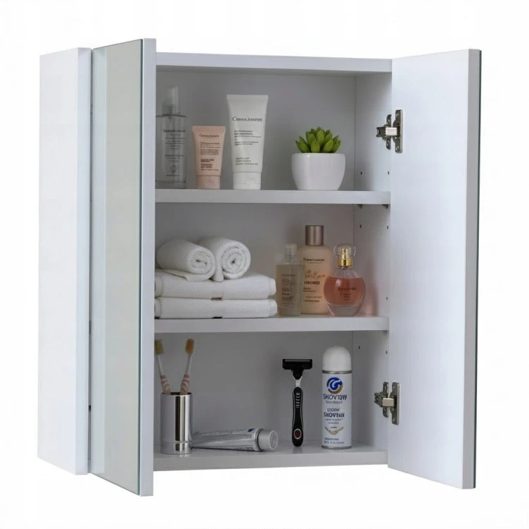 Szafka łazienkowa wisząca Półka 51 cm Biały Alaska PROMOCJA Kod: 5261