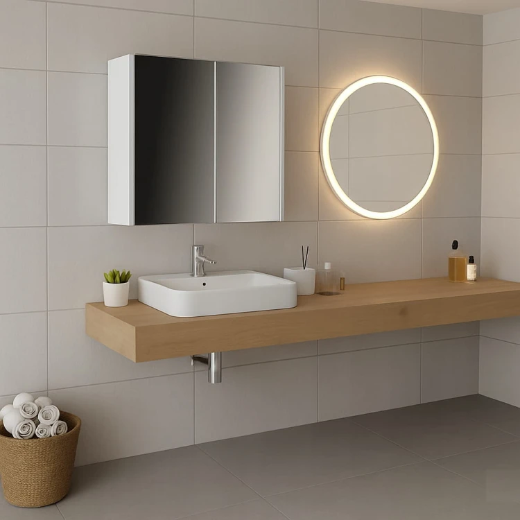 Szafka łazienkowa wisząca Półka 51 cm Biały Alaska PROMOCJA Kod: 5261