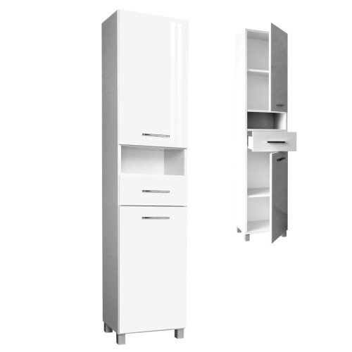 Nr.17 Szafka łazienkowa wysoki połysk na nóżkach szer. 40cm