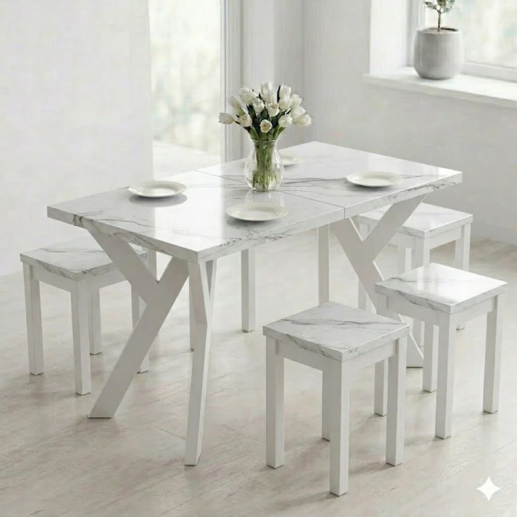 Stół rozsuwany 70 x 120/170cm blat 3,6cm Dąb Craft PROMOCJA Kod: 6709/1