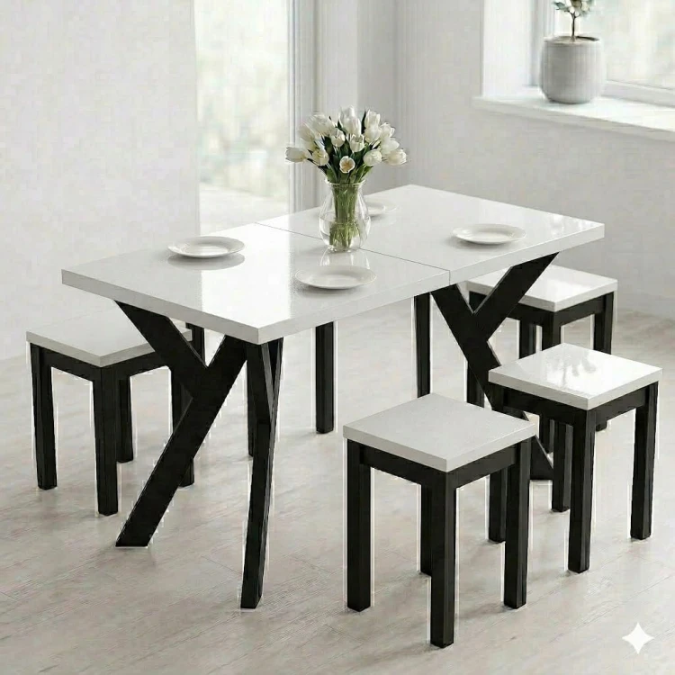 Stół rozsuwany 70 x 120/220cm blat 3,6cm Dąb Craft PROMOCJA Kod: 6709/2