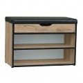 Szafka na buty z siedziskiem 70 cm Dąb Sonoma MIX PROMOCJA Kod: 5165