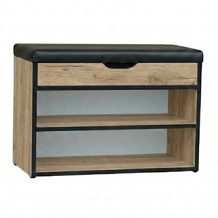 Szafka na buty z siedziskiem 70 cm Dąb Sonoma MIX PROMOCJA Kod: 5165