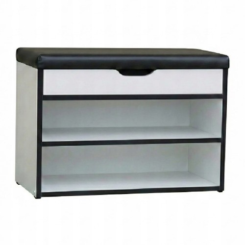 Szafka na buty z siedziskiem 70 cm Biały Alaska MIX PROMOCJA Kod: 5165