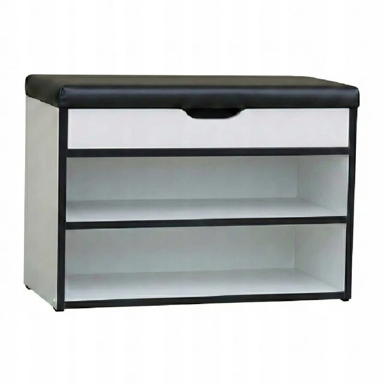 Szafka na buty z siedziskiem 70 cm Biały Alaska MIX PROMOCJA Kod: 5165